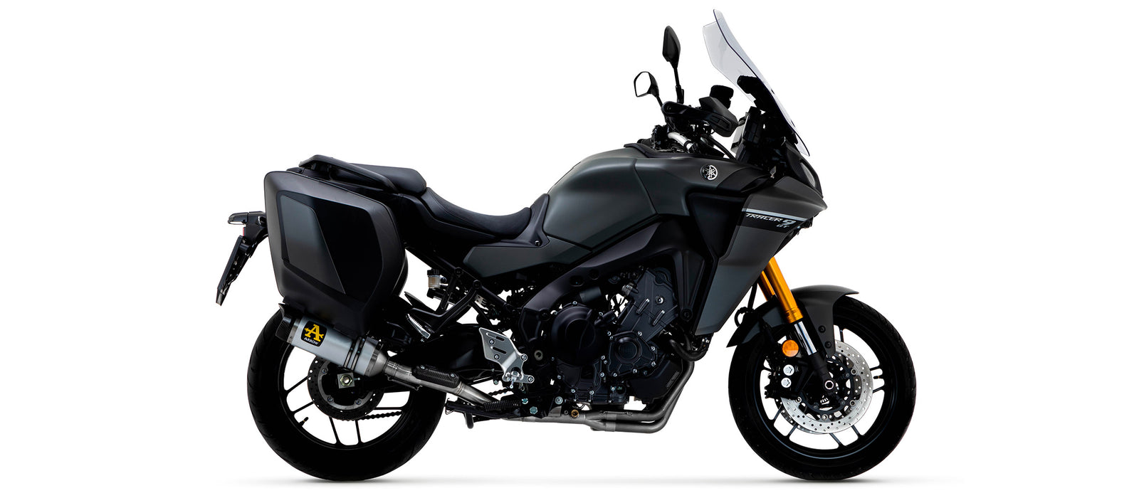 Arrow 71934AK Thunder Aluminium Slip On With Carbon End Cap