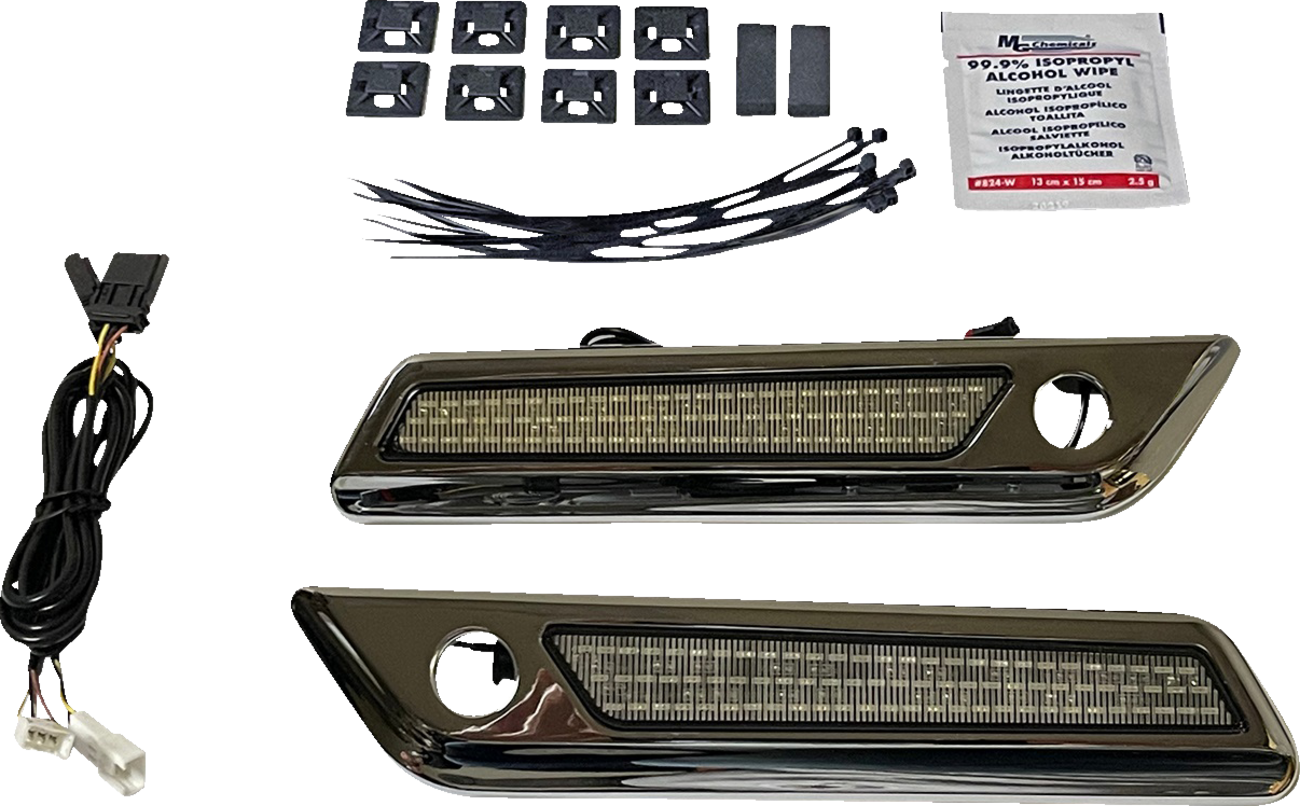 Custom Dynamics Saddlebag LED Latch Light
