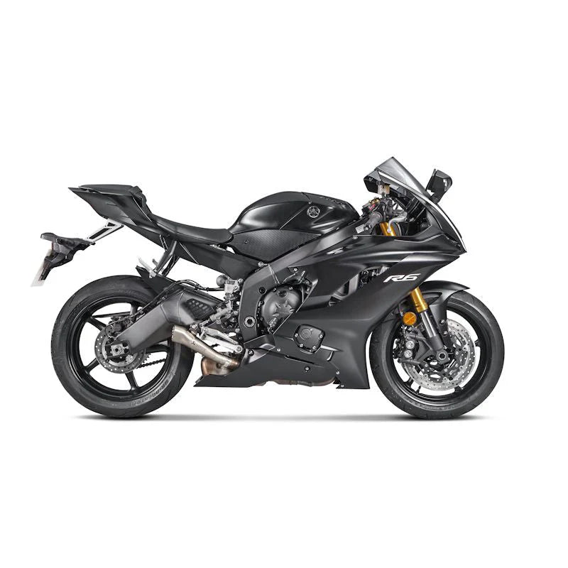 Akrapovic Megaphone Titanium Slip-On Exhaust For Yamaha R6 2006 To 2020