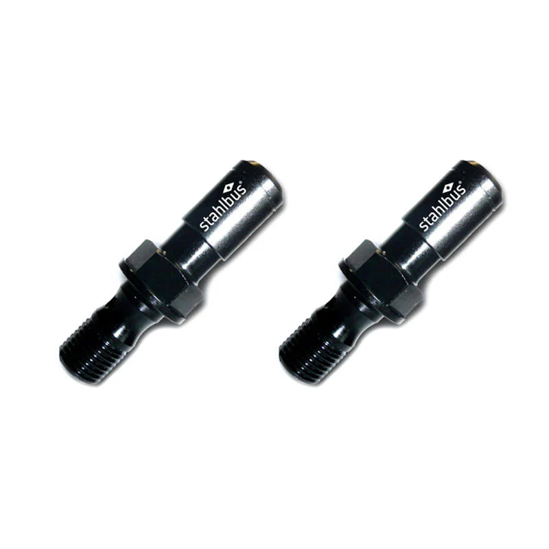 Stahlbus Front Caliper Banjo Quick Bleeder Valve Set For Panigale V4 V4S Tricolore - Black