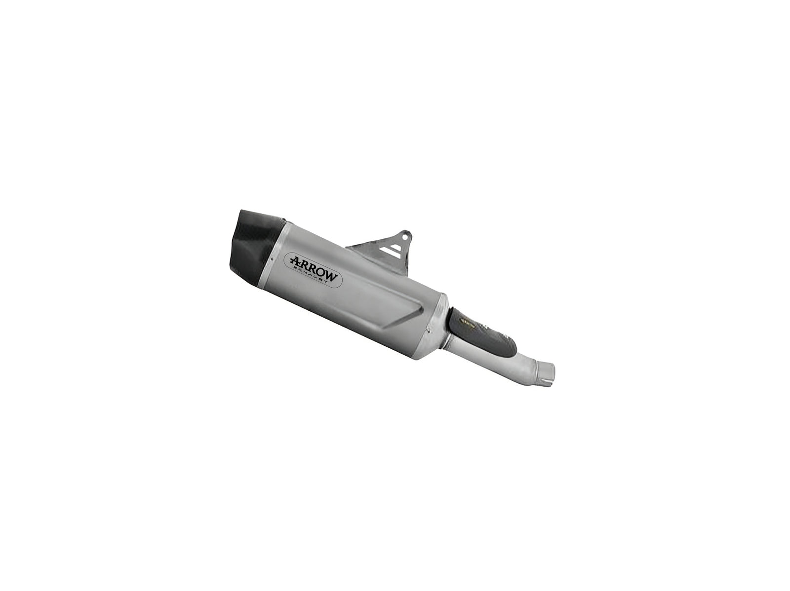 Arrow 71980PK Indy Race Evo Titanium Slip On With Carbon End Cap