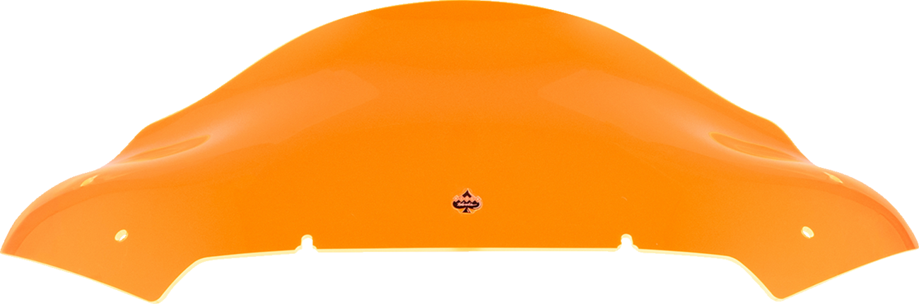 Klock Werks Ice Flare® Windshield - 10" - Orange Ice - '23-'25 FLTRX