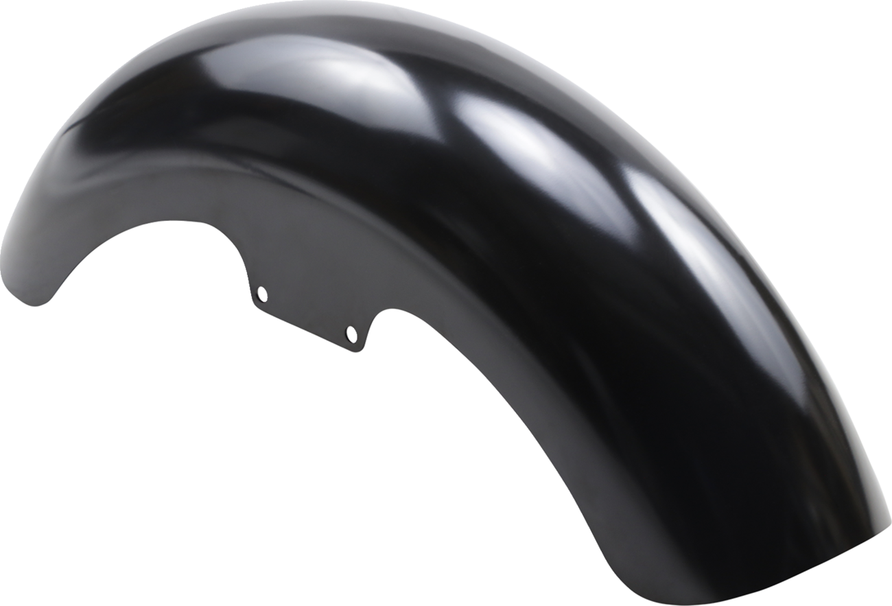 Klock Werks Thickster Front Fender - Black - 16"-19" - HD Softail