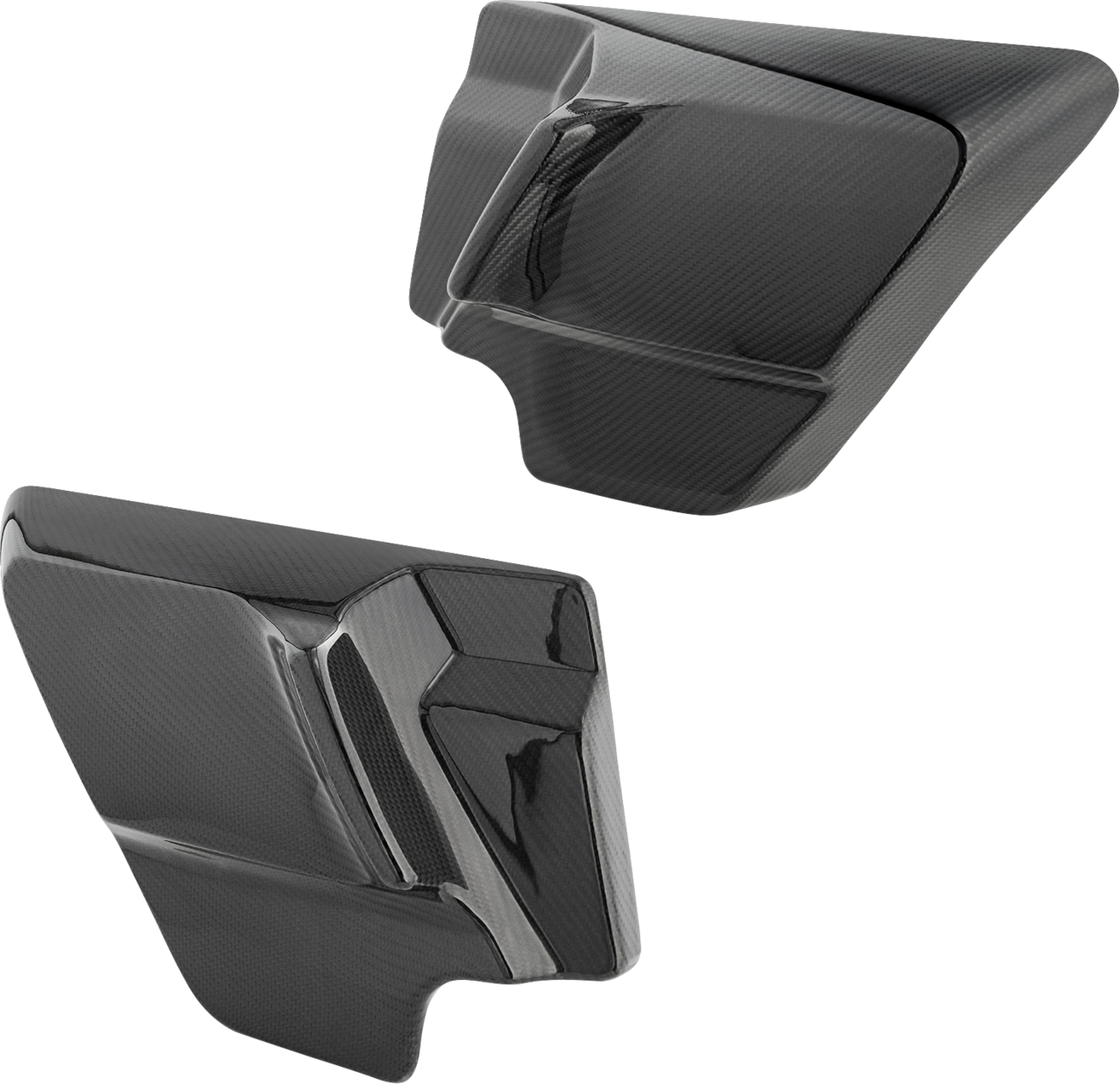 Arlen NESS Side Covers - Carbon Fiber - Harley-Davidson® - Touring '09-'23