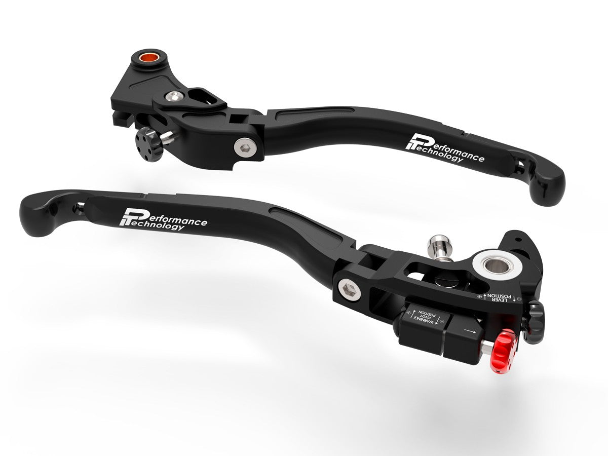 Ducabike DBK L19 Ultimate BMW Brake + Clutch Levers Double Adjustment - BLACK-BLACK