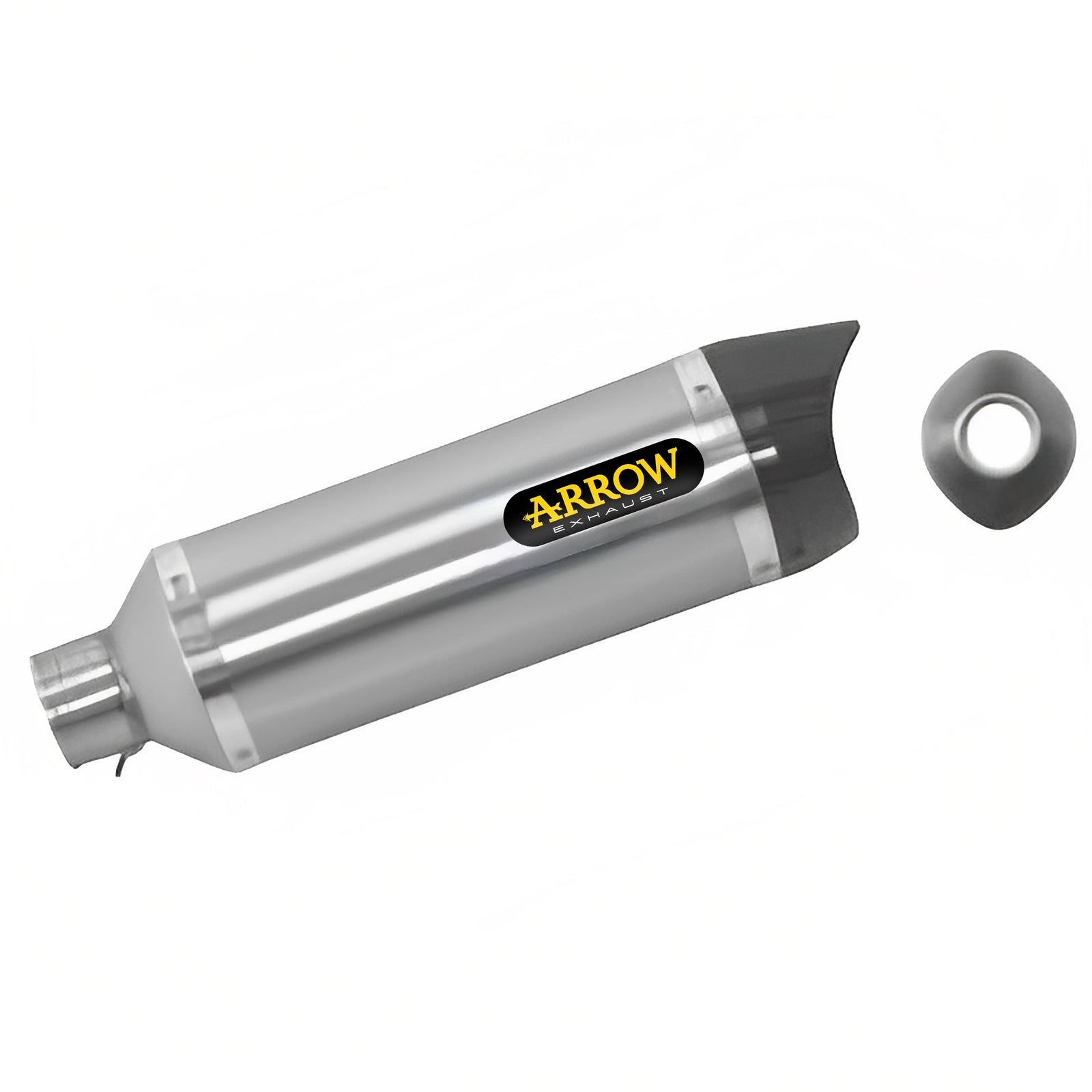 Arrow 71729PK Thunder Approved Titanium Slip On With Carbon End Cap