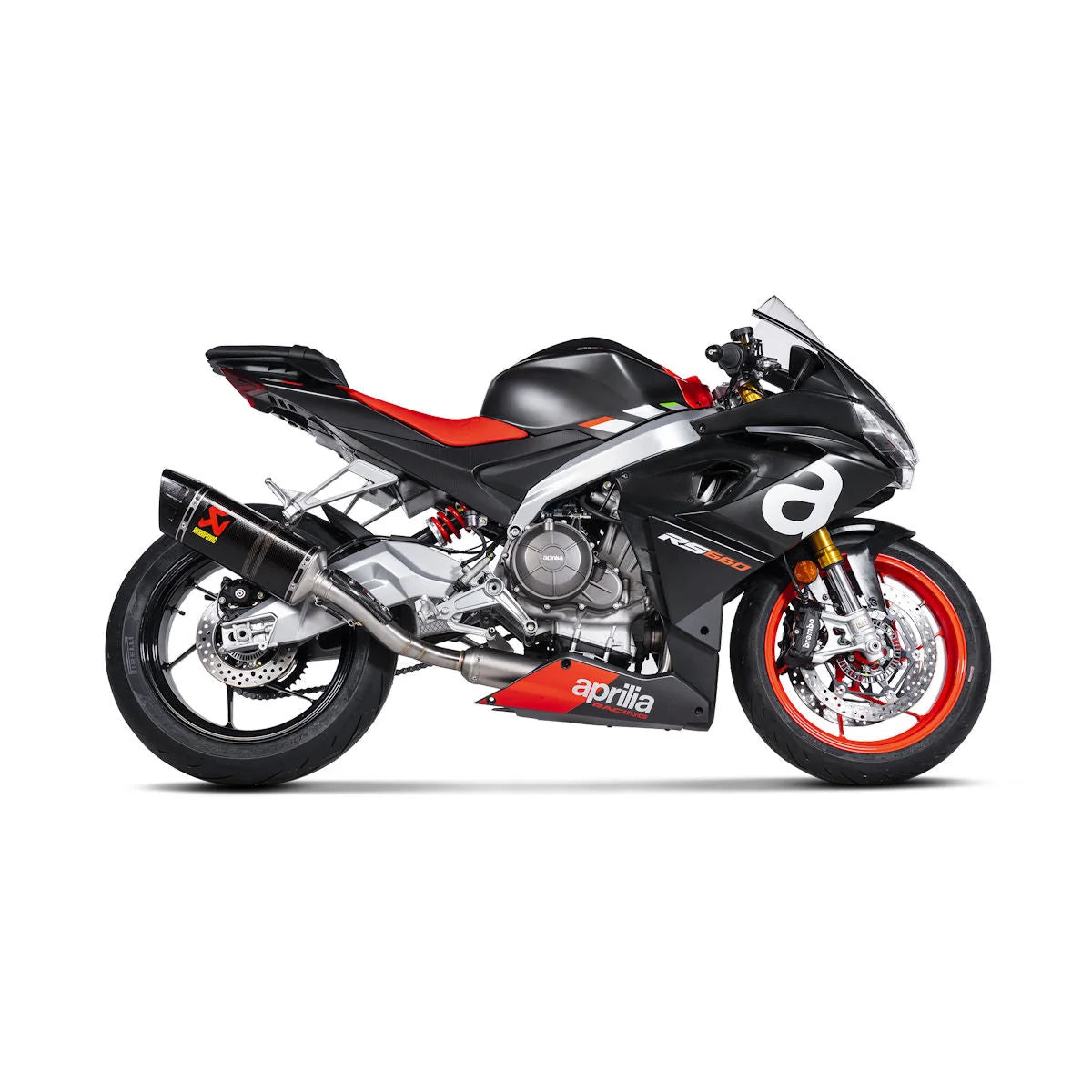 Akrapovic Racing Line Full Exhaust System For Aprilia RS660