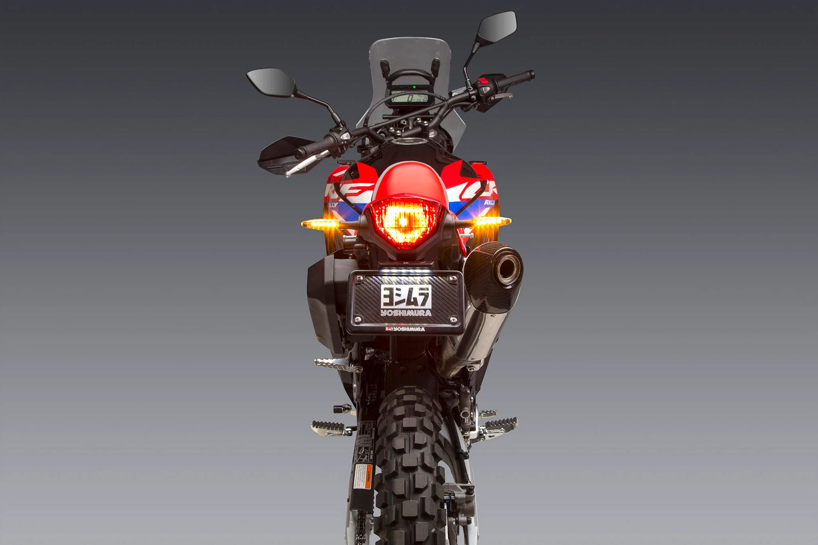 Yoshimura CRF300L/RALLY 2021-26 Rear Turn Signal Mount Plates