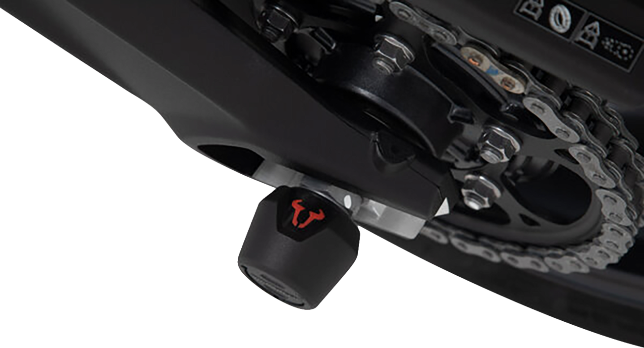 SW-Motech Axle Sliders - Rear - Set - BMW