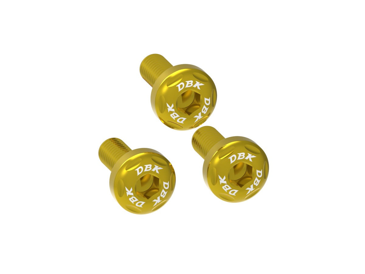 Ducabike DBK CNC Under Tail Screw Kit Ducati Monster V2 2026 - Gold