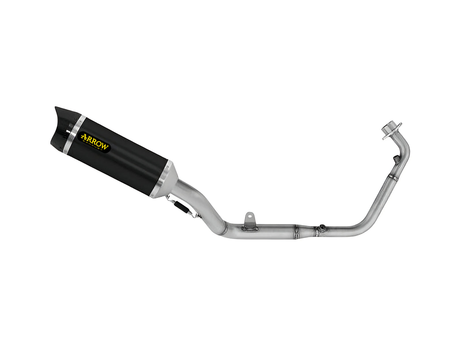 Arrow 51020AKN Full System Racing With Thunder Aluminium Dark Slip Ons