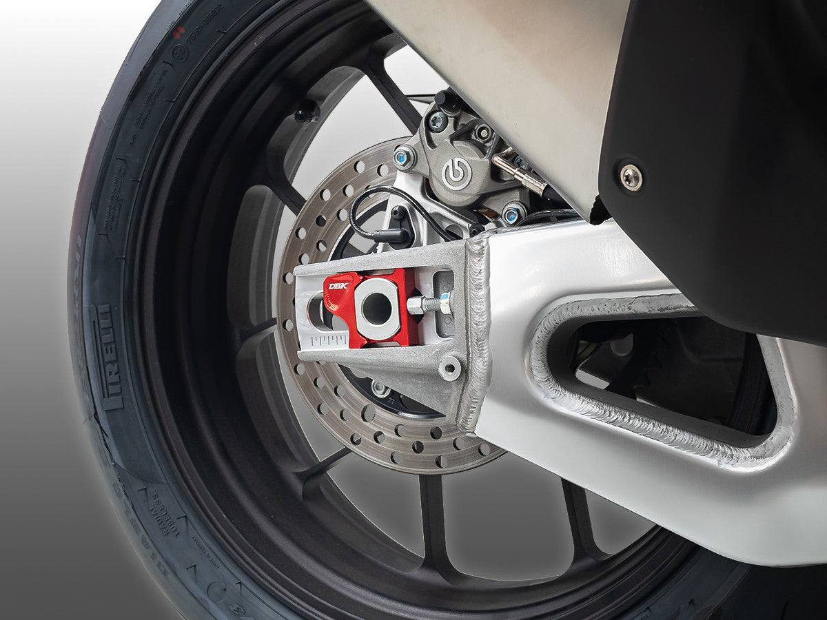 Ducabike DBK Aprilia RSV4 / Tuono V4 CNC Chain Adjuster Slider Kit