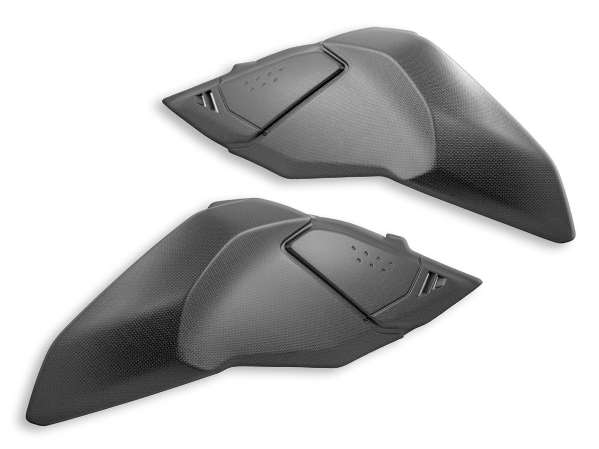 Ducabike DBK CRB151O HM 698 Mono Matt Carbon Tank Side Covers