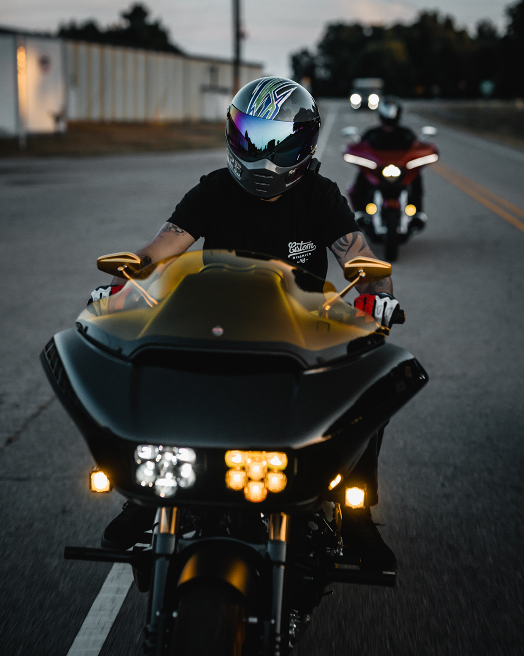 Custom Dynamics Headlight/Fog Light - Shark Demon® - Road Glide