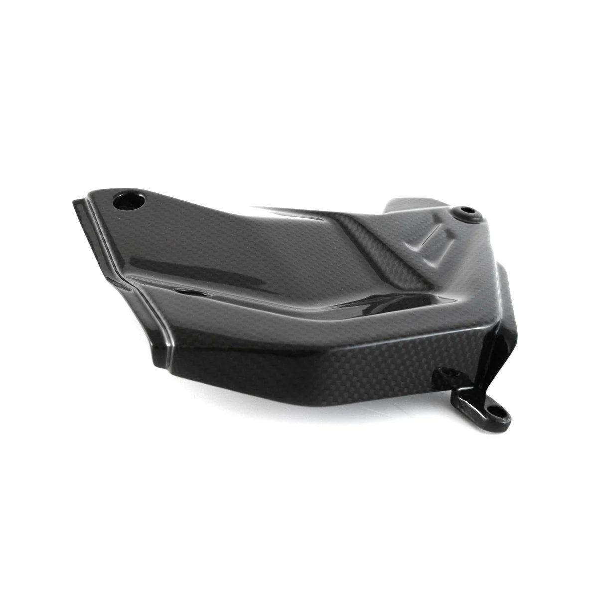 Fullsix Carbon Fiber Lower Left Engine Cover For Panigale V4 V4S Tricolore