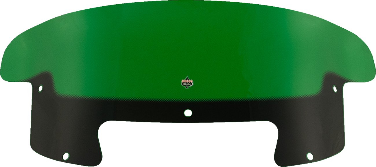 Klock Werks Kolor Flare™ Windshield - 8" - Green - Indian