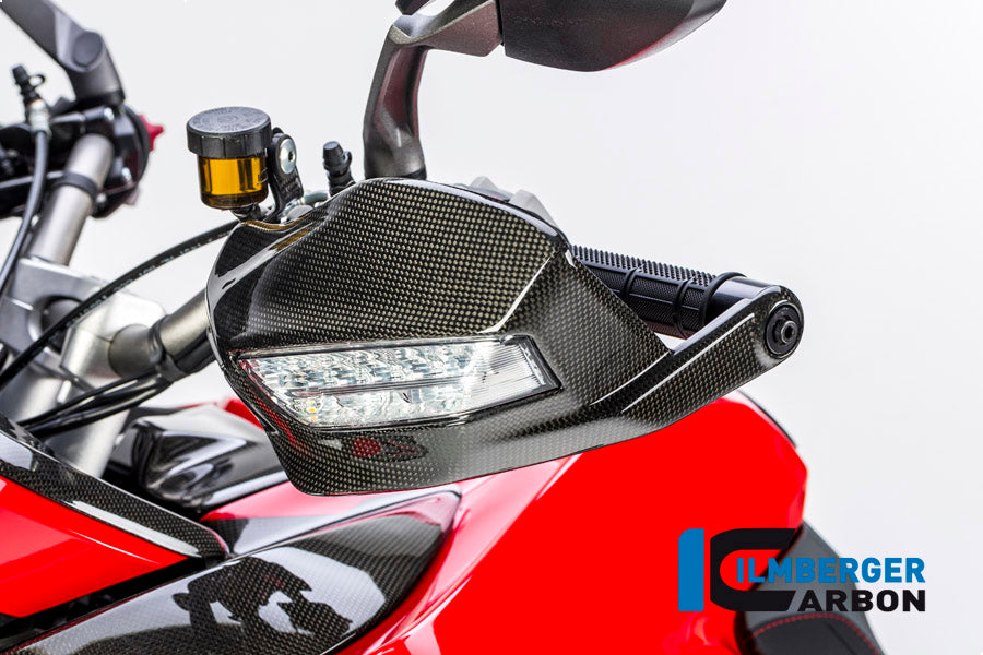Ilmberger Carbon Hand Protector Left Side Ducati MTS 1200 2015 / MTS 1200 Enduro - Gloss