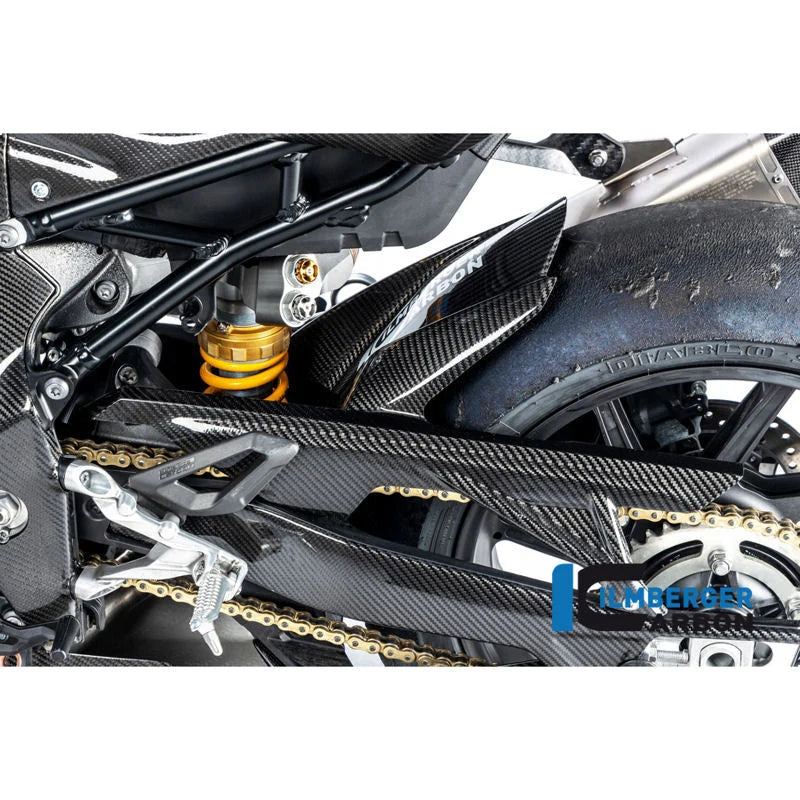 Ilmberger Carbon Fiber Racing Rear Hugger With Chain Guard For S1000RR M1000RR