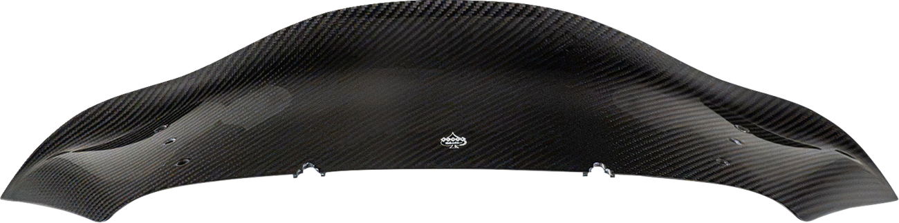 Klock Werks Flare® Windshield - 8" - Carbon Fiber - '23-'26 FLHX/FLHLT
