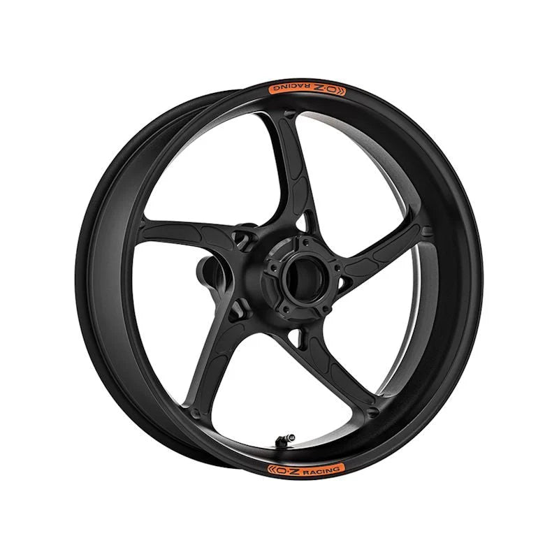 OZ Racing Piega R Forged Aluminum Wheel Set Anodized Black For Yamaha R1 / R1S / R1M