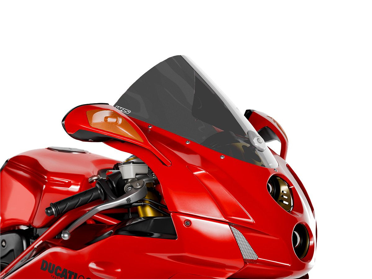 WRS Race Windscreen Ducati 749 / 999 / S / R / Dark / Xerox 2005-2006 With Parking Light