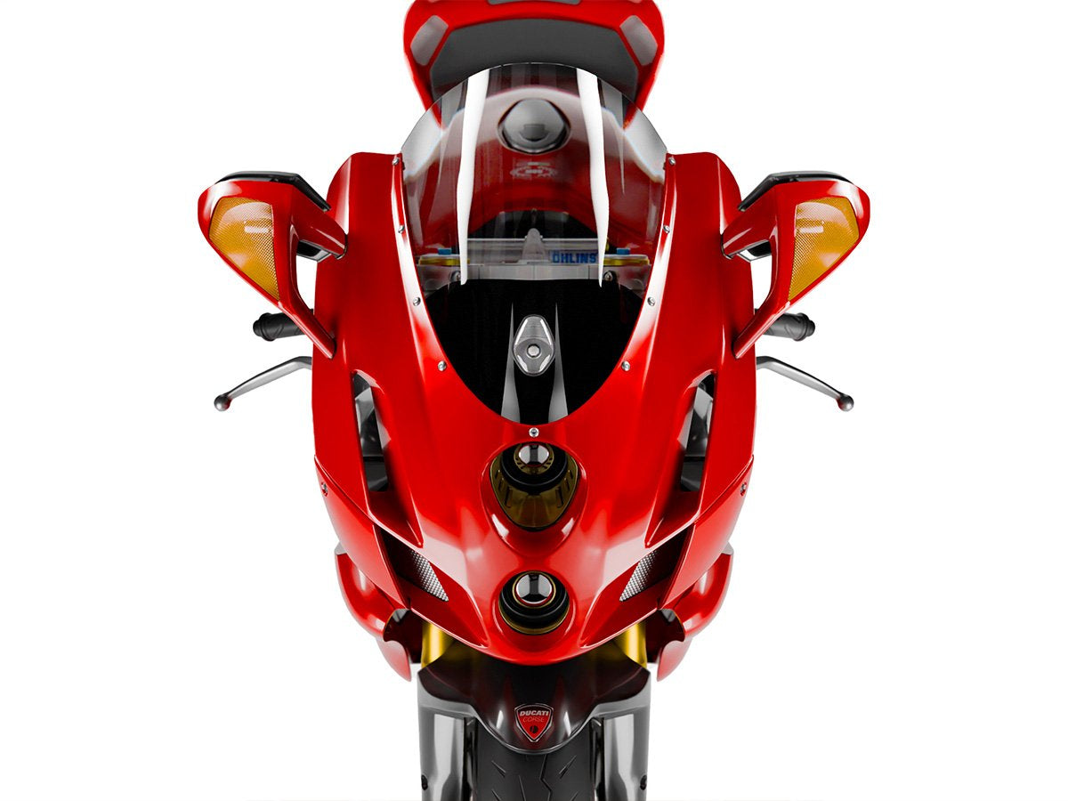 WRS Race Windscreen Ducati 749 / 999 / S / R / Dark / Xerox 2005-2006 With Parking Light