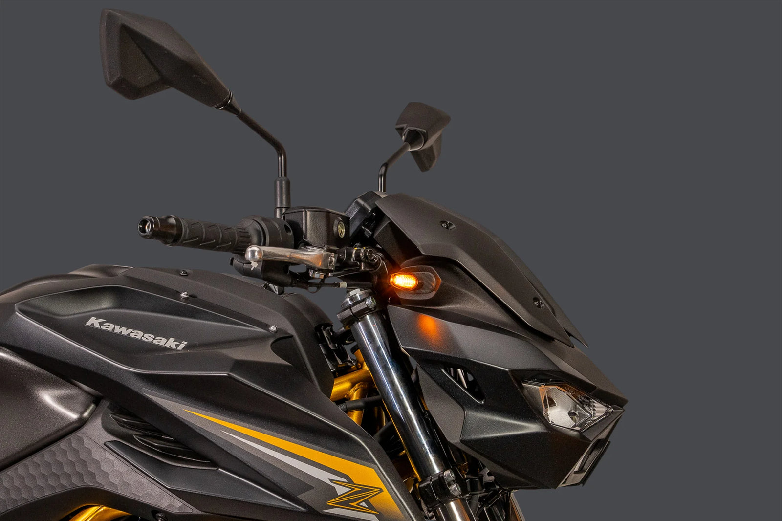 Yoshimura Z650 2026 Front Turn Signal Mount Plates