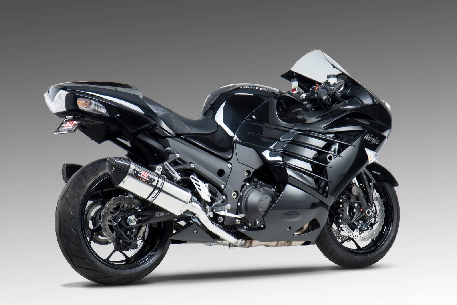 Yoshimura ZX-14R 12-25 R77 Dual Slip-On Exhaust / Stainless Mufflers