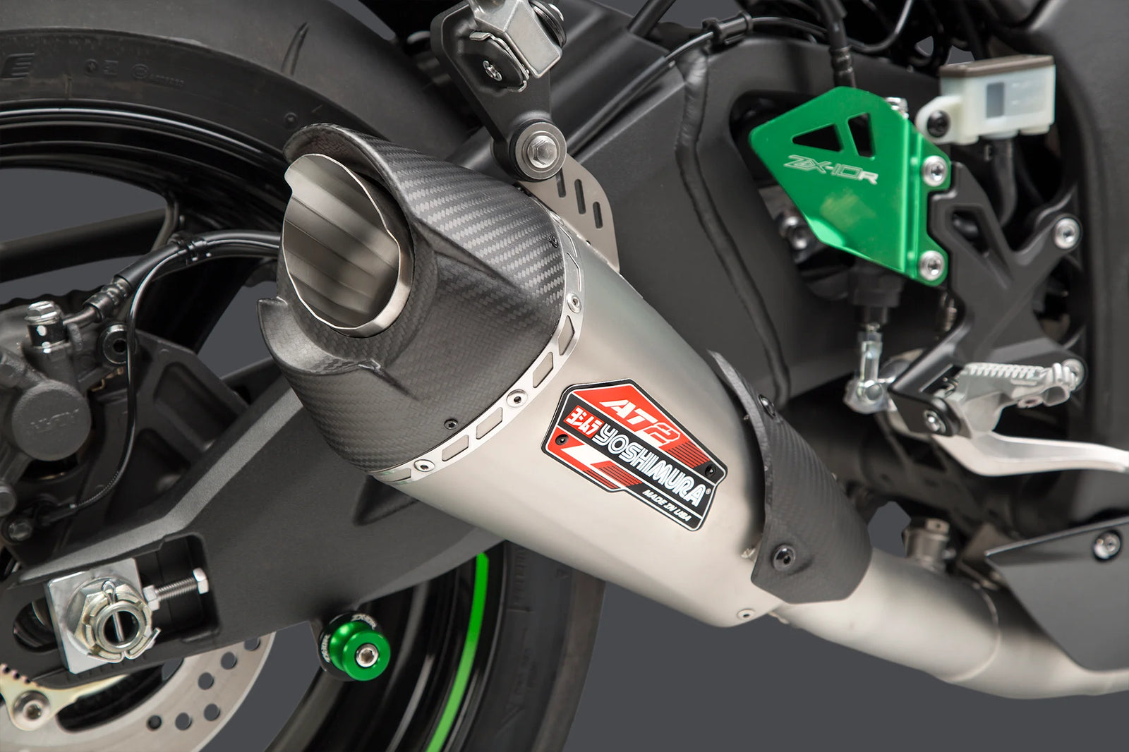 Yoshimura ZX-10R/RR 21-26 AT2 Stainless 3/4 Exhaust