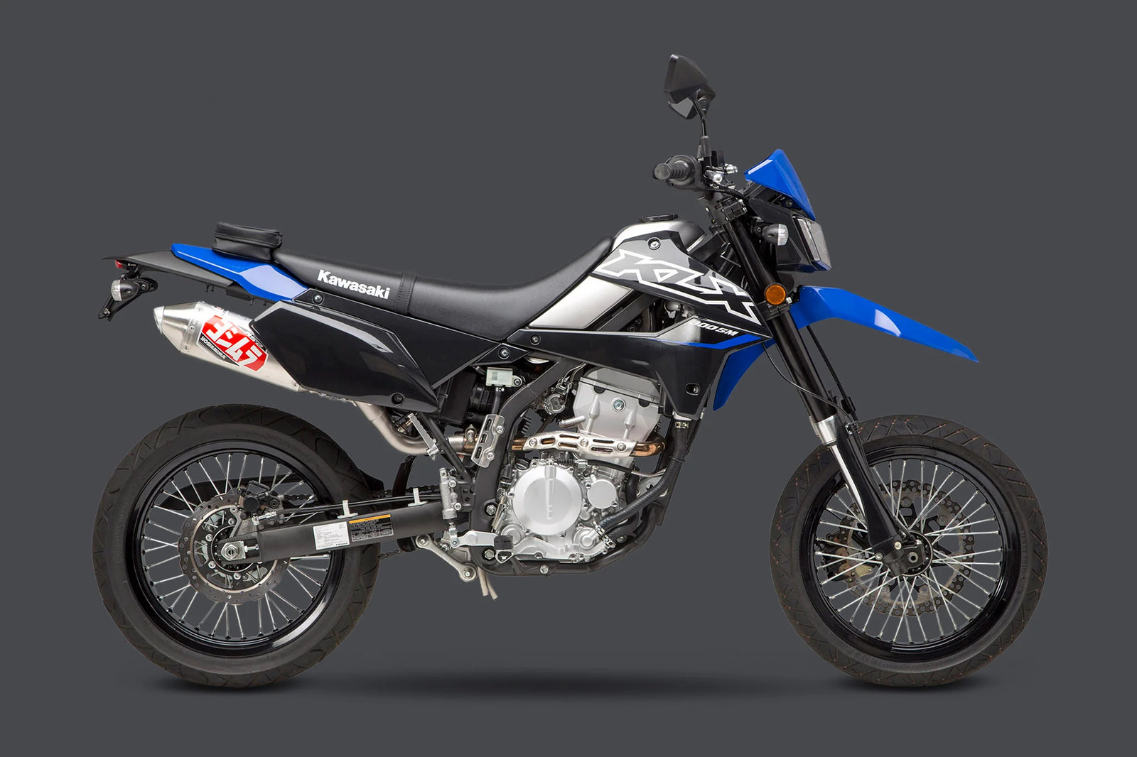 Yoshimura KLX250S/SF 09-20 / KLX300S/SM 21-26 RS2 Slip-On Exhaust / Aluminum Muffler
