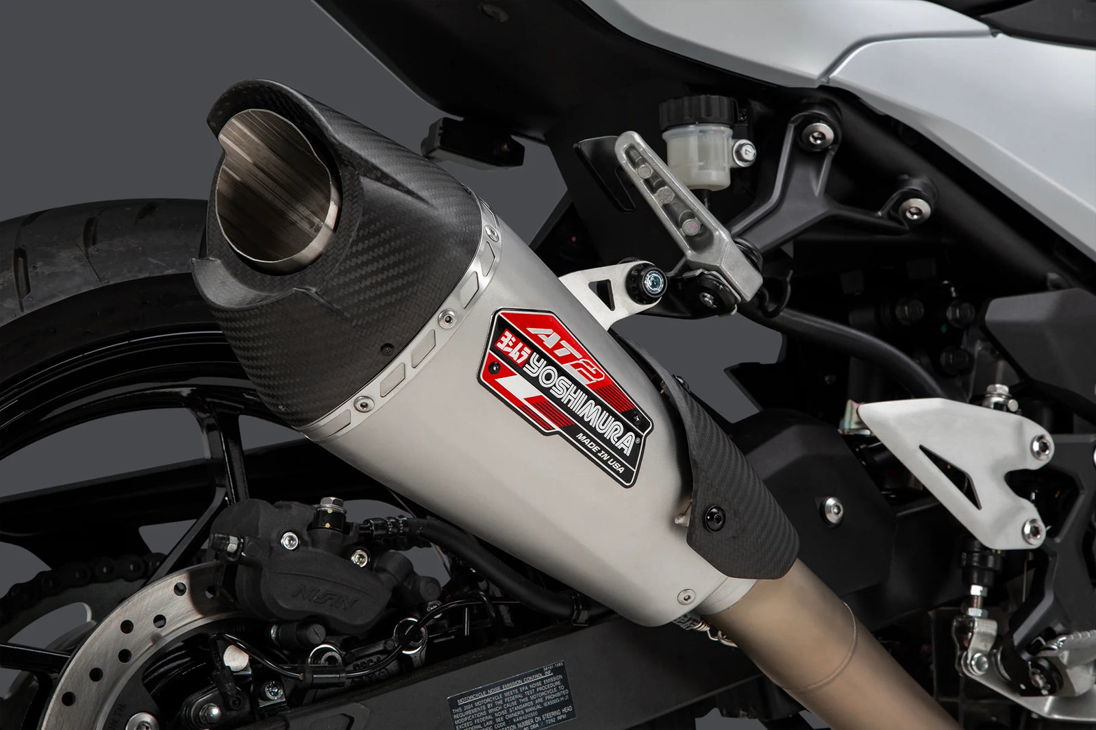 Yoshimura NINJA/Z 500/400 24-26 AT2 Stainless Full Exhaust