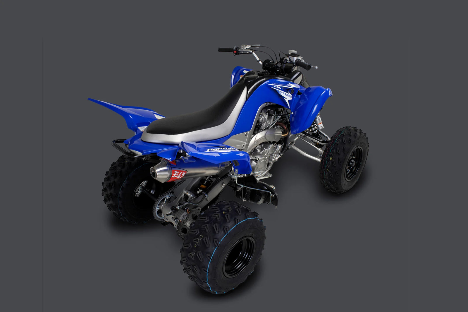 Yoshimura RAPTOR 700/R/SE 06-26 RS-2 Stainless Slip-On Exhaust, W/ Aluminum Muffler