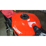TWM Quick Action Carbon Fiber Gas Cap for Ducati - TDFP.06