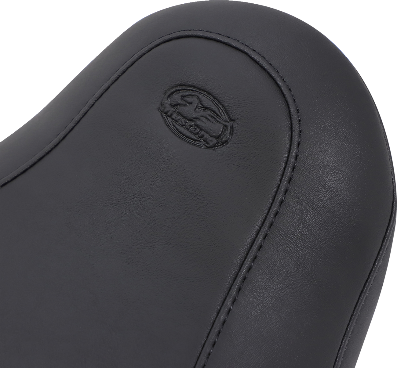 Mustang Seat - Wide Tripper™ Solo - Without Backrest - Smooth - Black