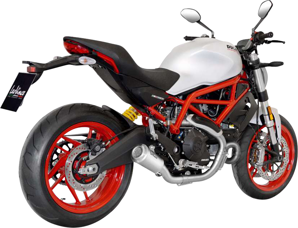 LeoVince Stainless Steel LV-10 Muffler For Scrambler
