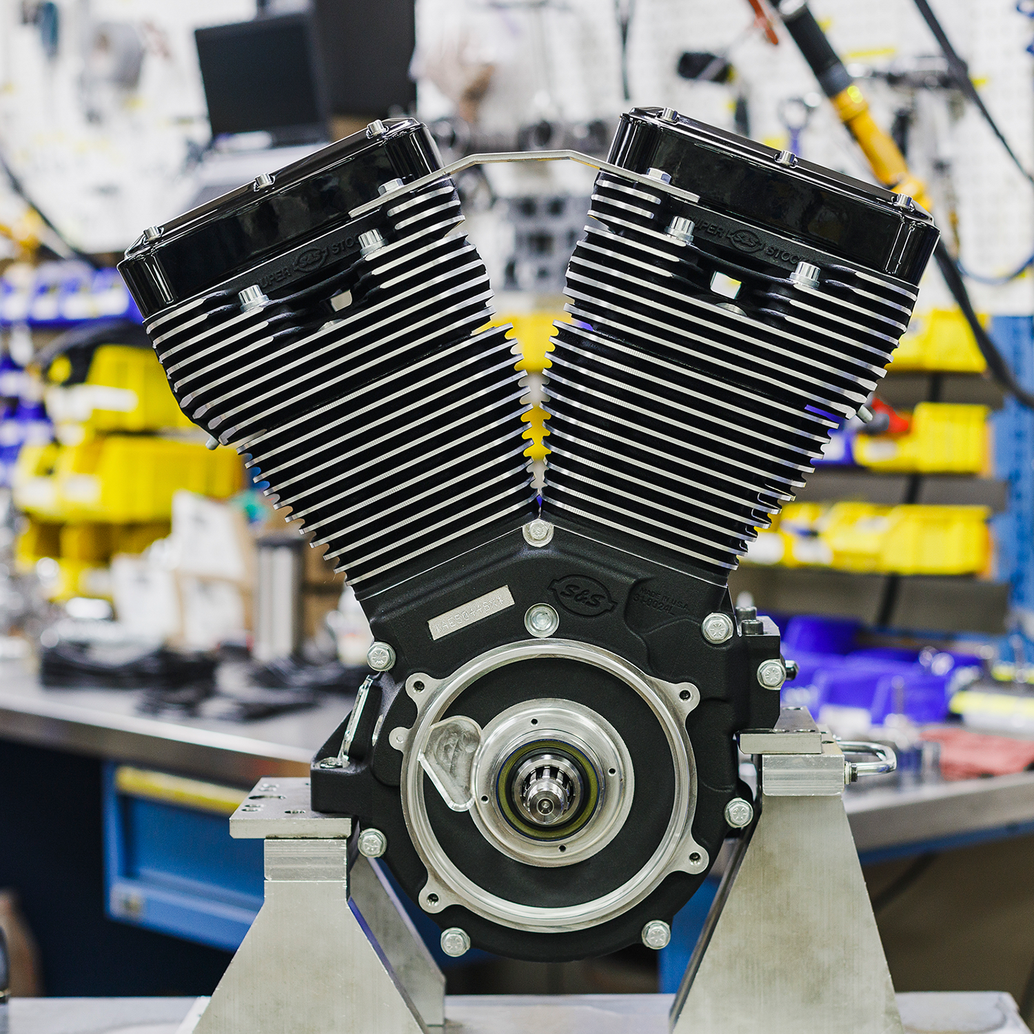S&S Cycle V124 Long Block Engine