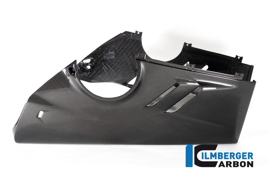 Ilmberger Carbon Belly Pan Ducati Panigale V4 22 For Higher Exhaust With Sidestand - Gloss