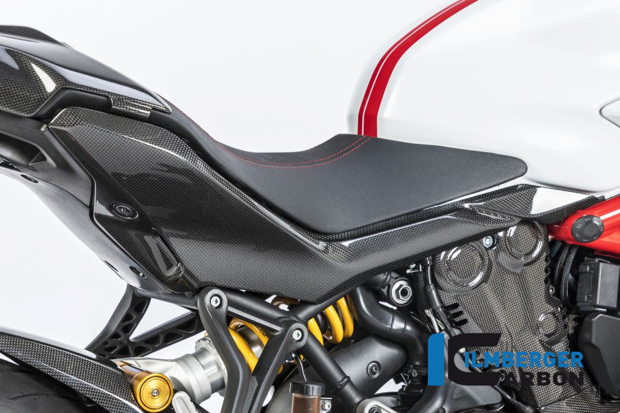 Ilmberger Carbon Underseat Side Panel Right Glosscarbon Ducati Supersport 939 - Gloss