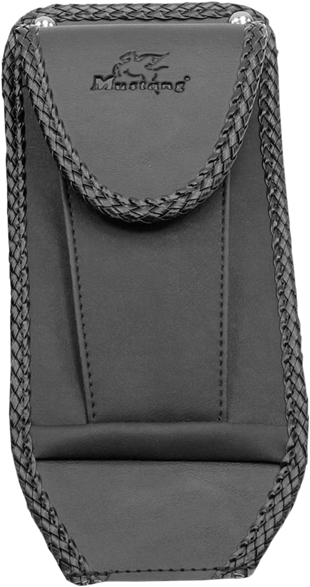 Mustang Pouch Tank Bib - Smooth - Black - Kawasaki