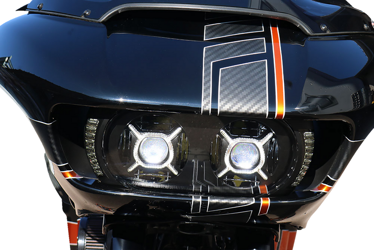 Paul Yaffe Bagger Nation Headlight - FLTR