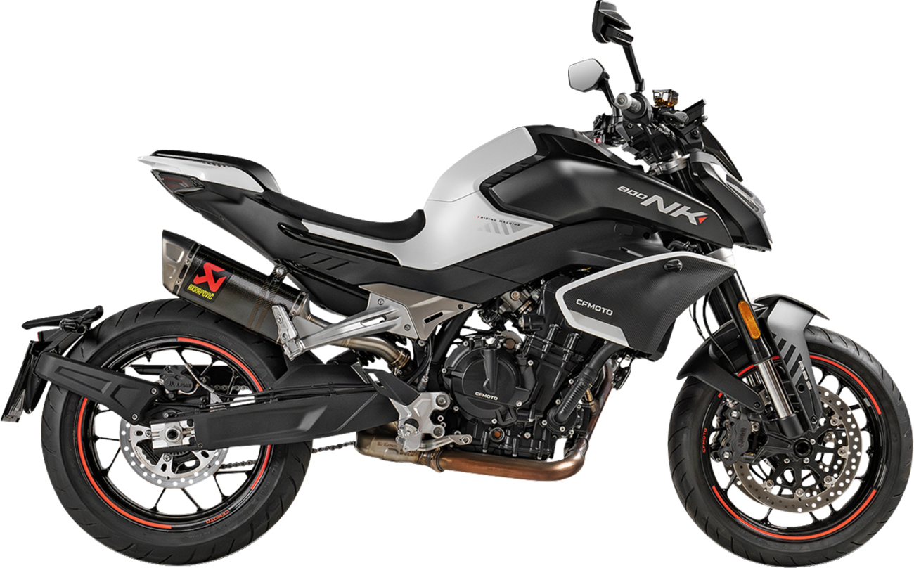 Akrapovic Slip-On Line Muffler - Carbon Fiber - CF Moto 800NK