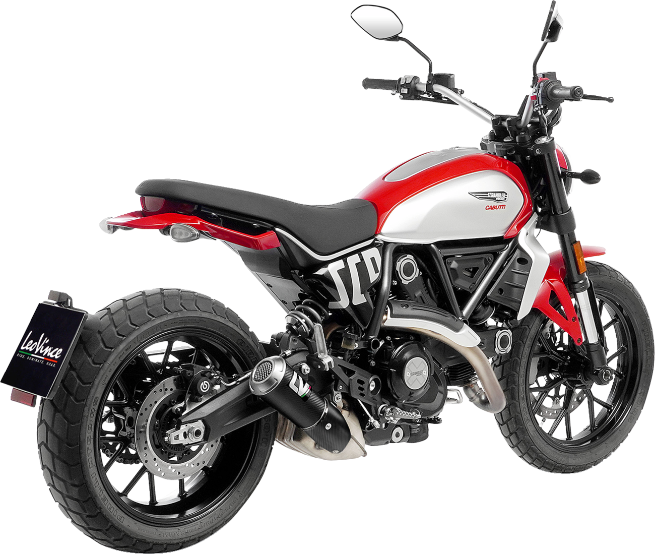 LeoVince LV-10 Slip-On Muffler - Carbon Fiber