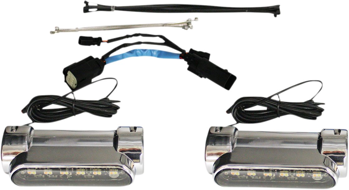 Custom Dynamics Engine Guard Light - Chrome - '09-'13 CVO