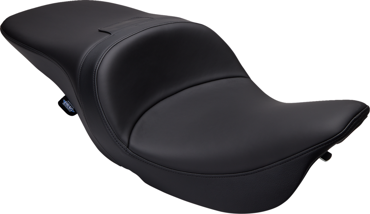 Drag Specialties Seats Freedom Seat - Solar Leather - Black - FLH '97-'07