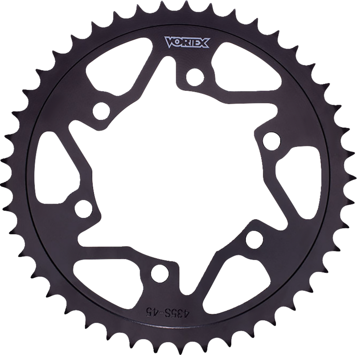 Vortex Rear Sprocket - 47 Tooth - Black - Ninja ZX-4RR