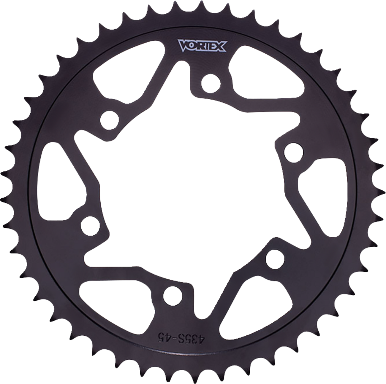 Vortex Rear Sprocket - 47 Tooth - Black - Ninja ZX-4RR