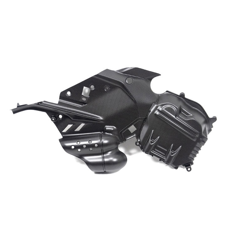 Ilmberger Carbon Fiber Left Side Engine Cover Ducati Diavel V4