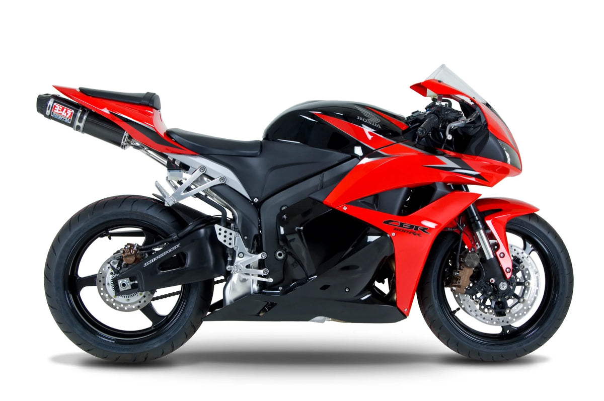 Yoshimura CBR600RR 09-26 RS-5 Stainless Slip-On Exhaust, W/ Carbon Fiber Muffler