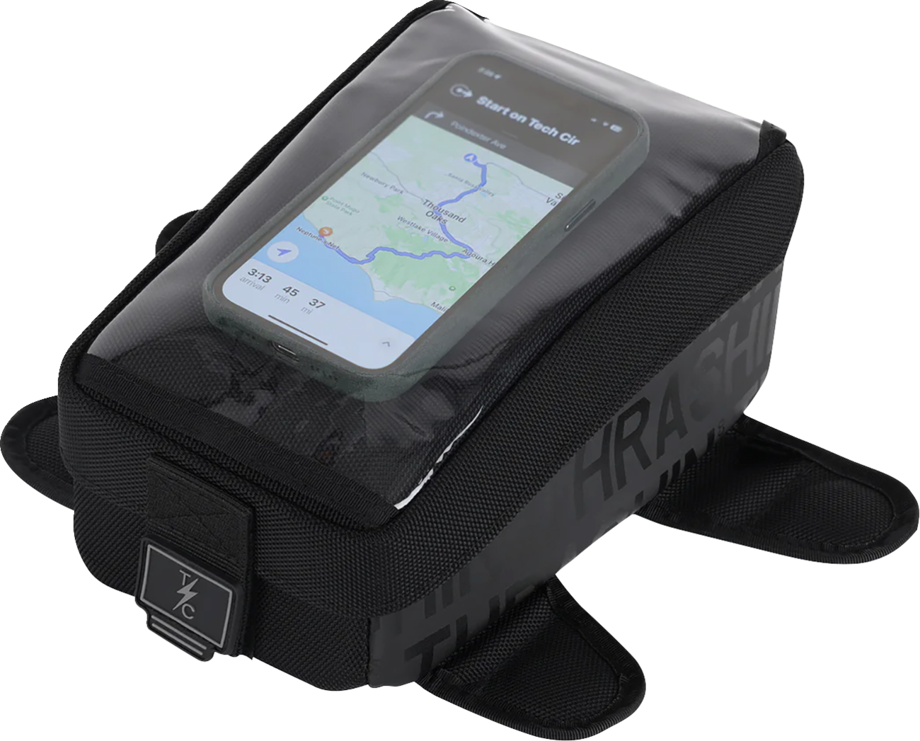 Thrashin Supply CO. Magnetic Tank Bag - 3.5L - Black