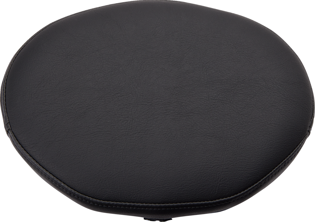 Drag Specialties Seats Oval Sissy Bar Pad - Smooth - Black - FL '99-'22
